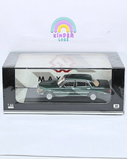 Maxwell 1976 Mercedes - Benz W116 450 SEL 6.9 - Green (Sealed Box) - Kinder Logs