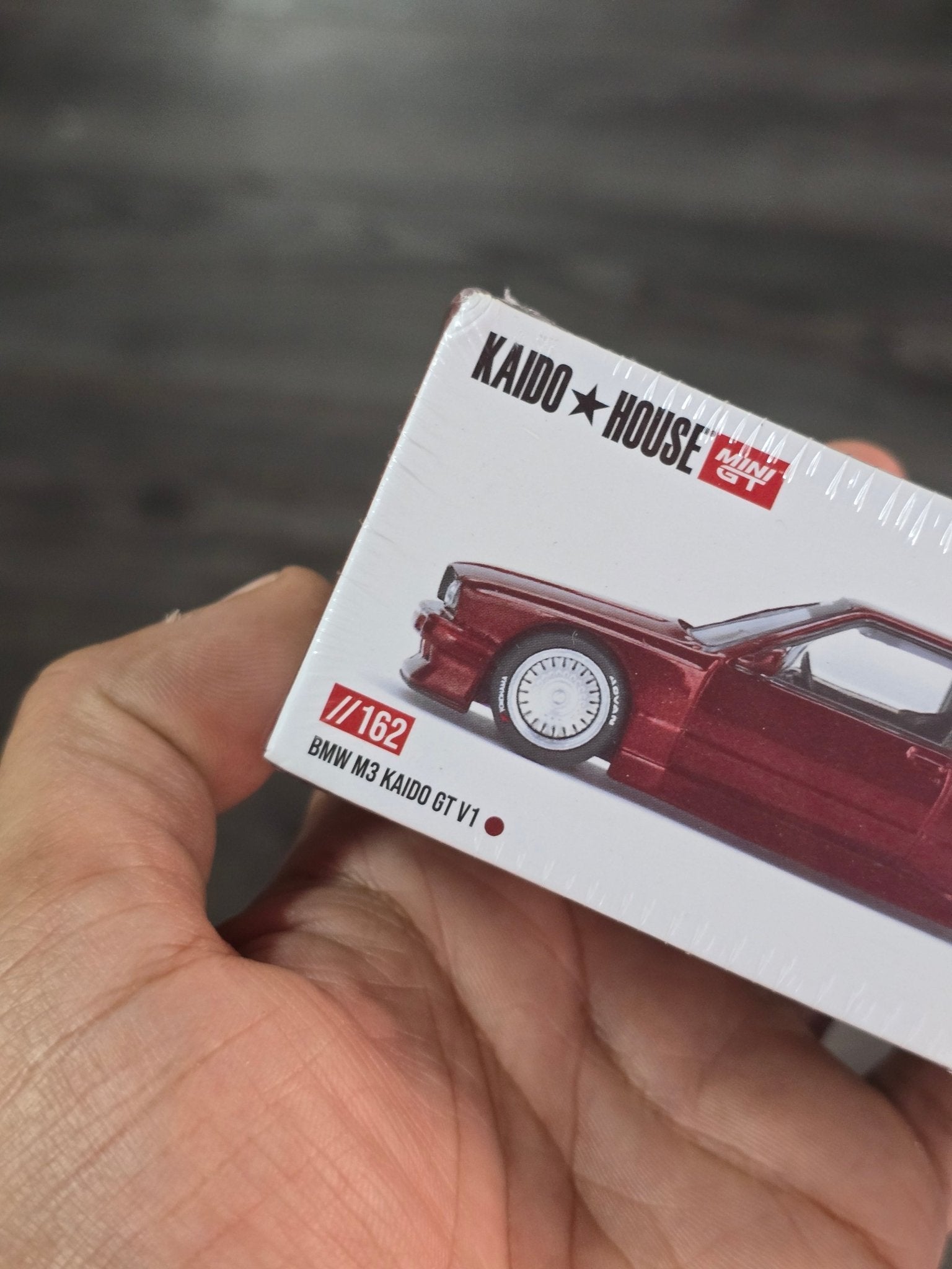 Mini GT 162 Kaido House BMW M3 Kaido GT V1 Advan (Sealed Pack) - Kinder Logs