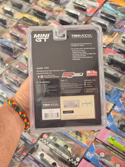 Mini GT 1963 Porsche 901 Ivory - Mijo Exclusives Limited Edition - Kinder Logs