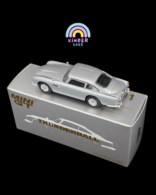 Mini GT Aston Martin DB5 “Thunderball” - Open Box - Kinder Logs