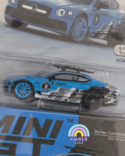 Mini GT Bentley Continental GT 2020 GT Ice Race - Mijo Exclusives - Kinder Logs