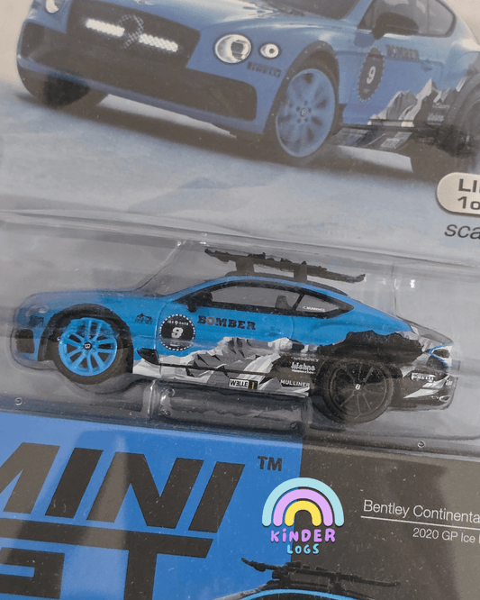 Mini GT Bentley Continental GT 2020 GT Ice Race - Mijo Exclusives - Kinder Logs