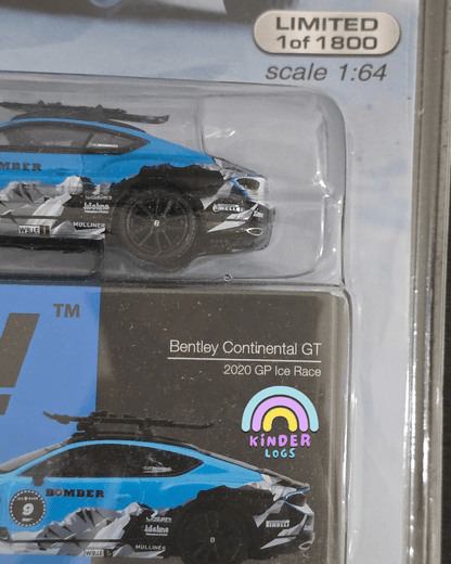 Mini GT Bentley Continental GT 2020 GT Ice Race - Mijo Exclusives - Kinder Logs