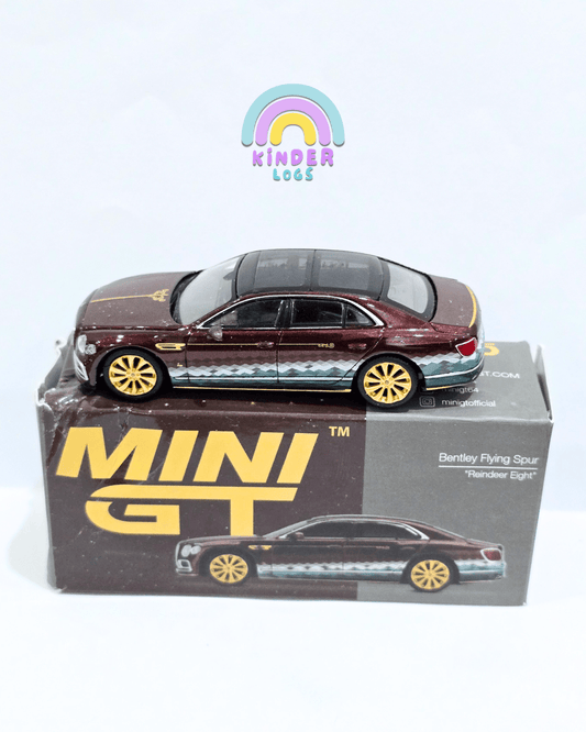 Mini GT Bentley Flying Spur "Reindeer Eight" (Used Car) - Kinder Logs