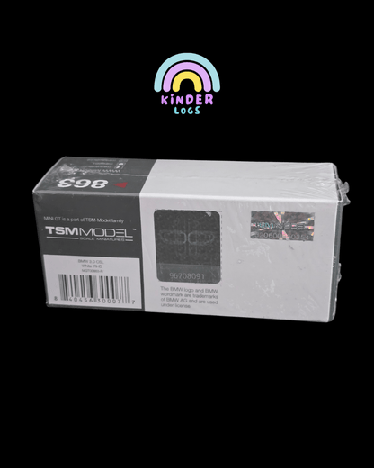 Mini GT BMW 3.0 CSL - White (Sealed Box) - Kinder Logs
