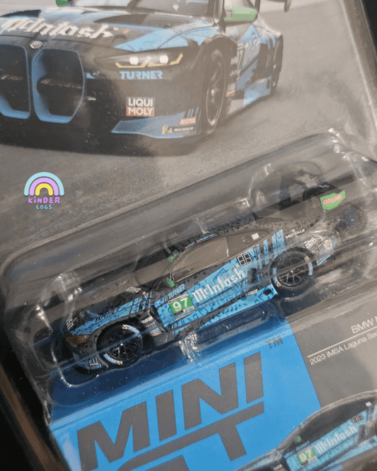 Mini GT BMW M4 GT3 #97 Turner Motorsport (Blister Pack) - Kinder Logs