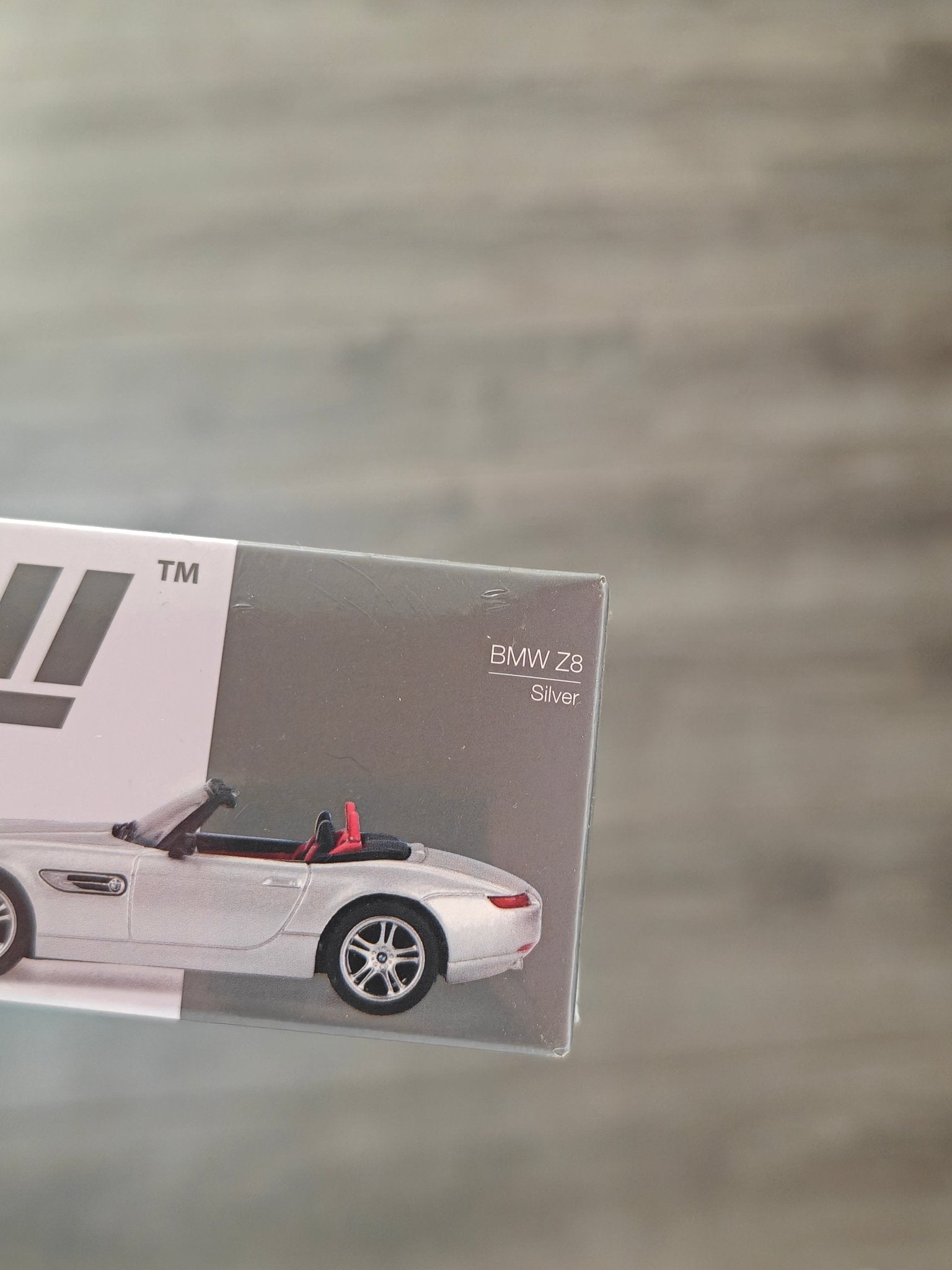 Mini GT BMW Z8 - Silver (Sealed Box) - Kinder Logs