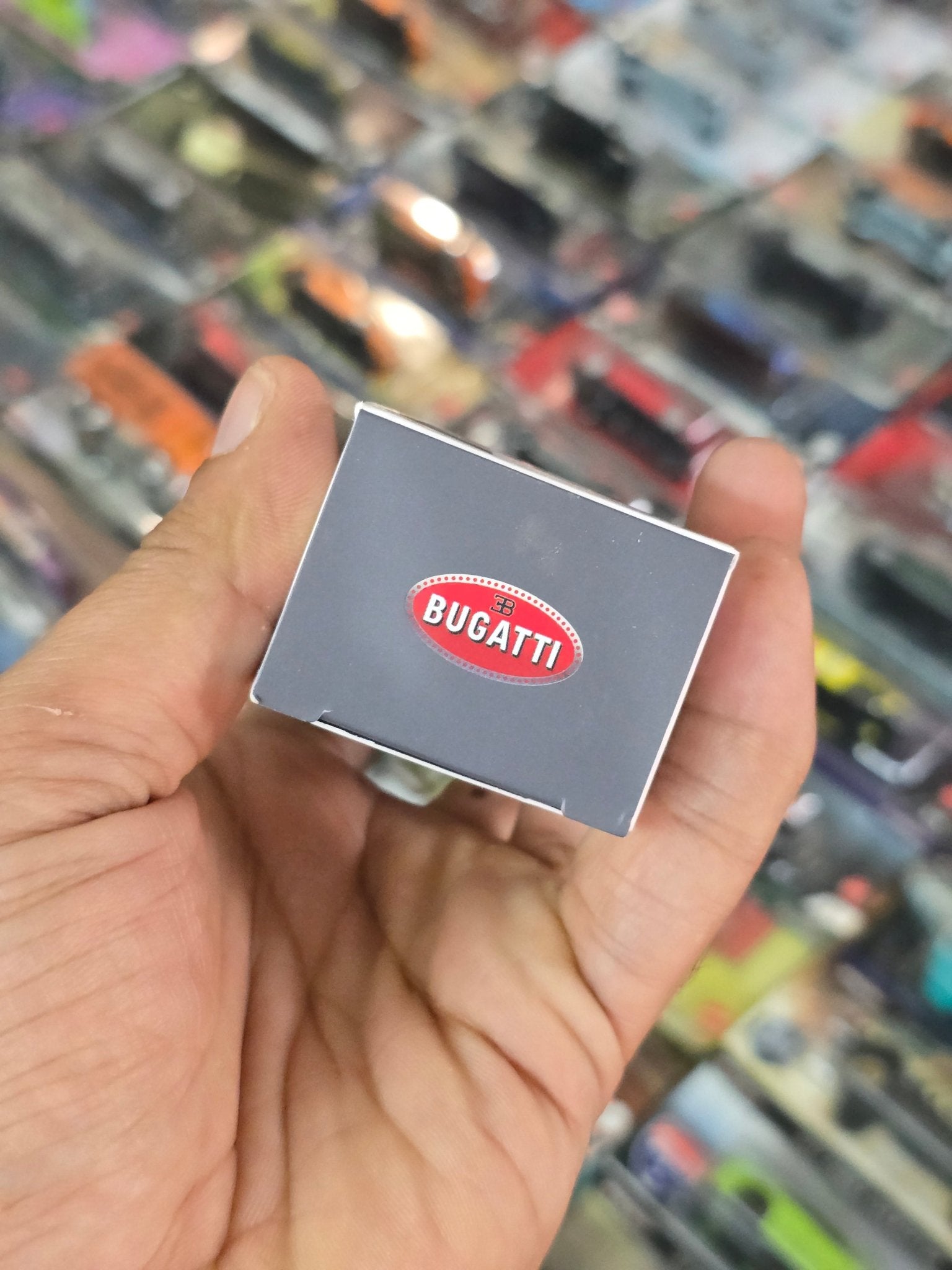 Mini GT Bugatti Centodieci (White) - Open Box - Kinder Logs