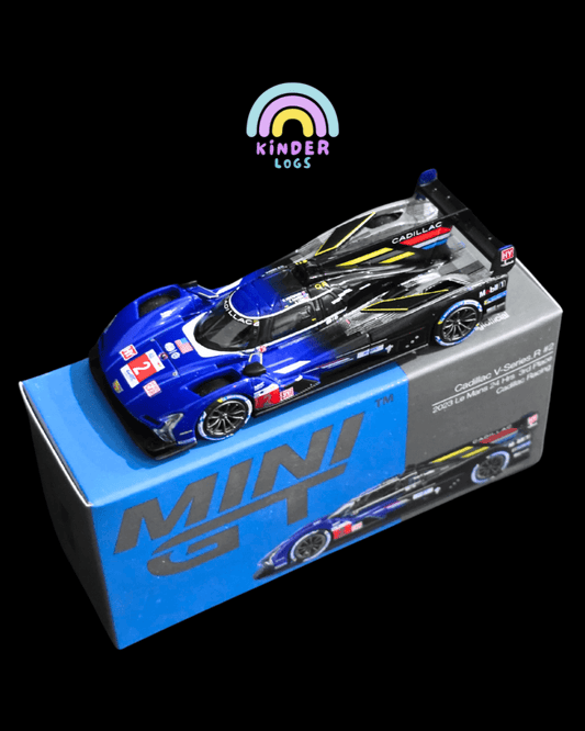 Mini GT Cadillac V - Series .R #2 2023 Le Mans 24 Hrs 3rd Place (Open Box) - Kinder Logs