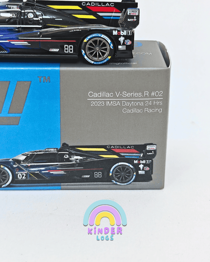 Mini GT Cadillac V - Series.R 02 - 2023 IMSA Daytona (Open Box) - Kinder Logs