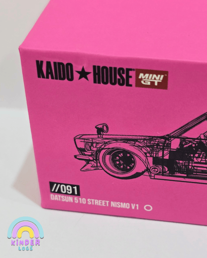 Mini GT Datsun Street 510 NISMO V1 - Kaido House 091 - Open Box - Kinder Logs