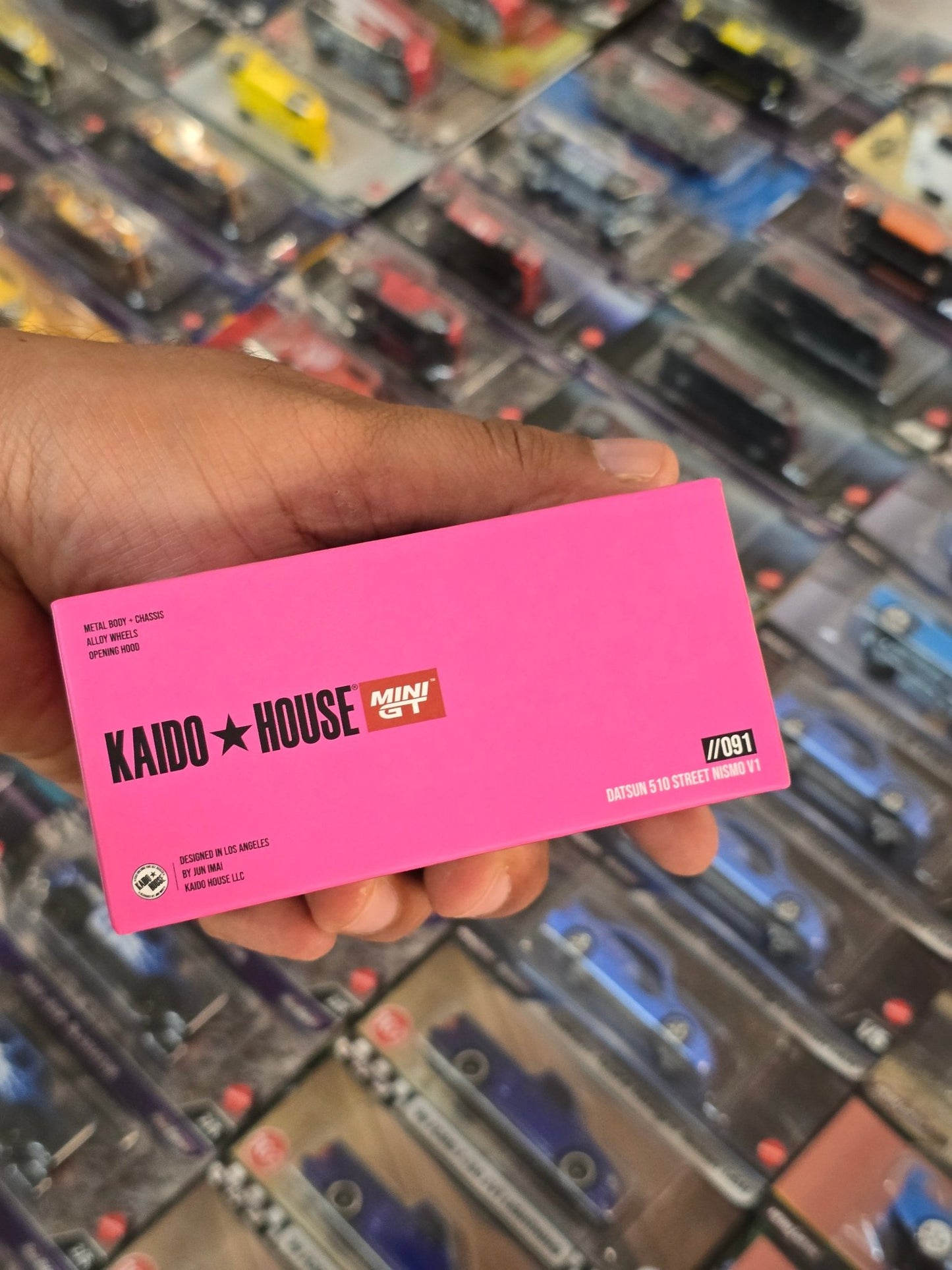 Mini GT Datsun Street 510 NISMO V1 - Kaido House 091 - Open Box - Kinder Logs