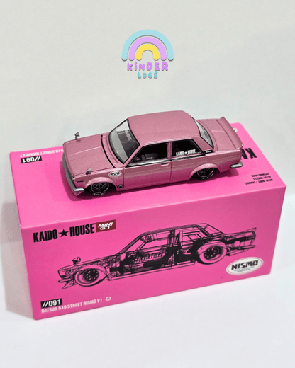 Mini GT Datsun Street 510 NISMO V1 - Kaido House 091 - Open Box - Kinder Logs