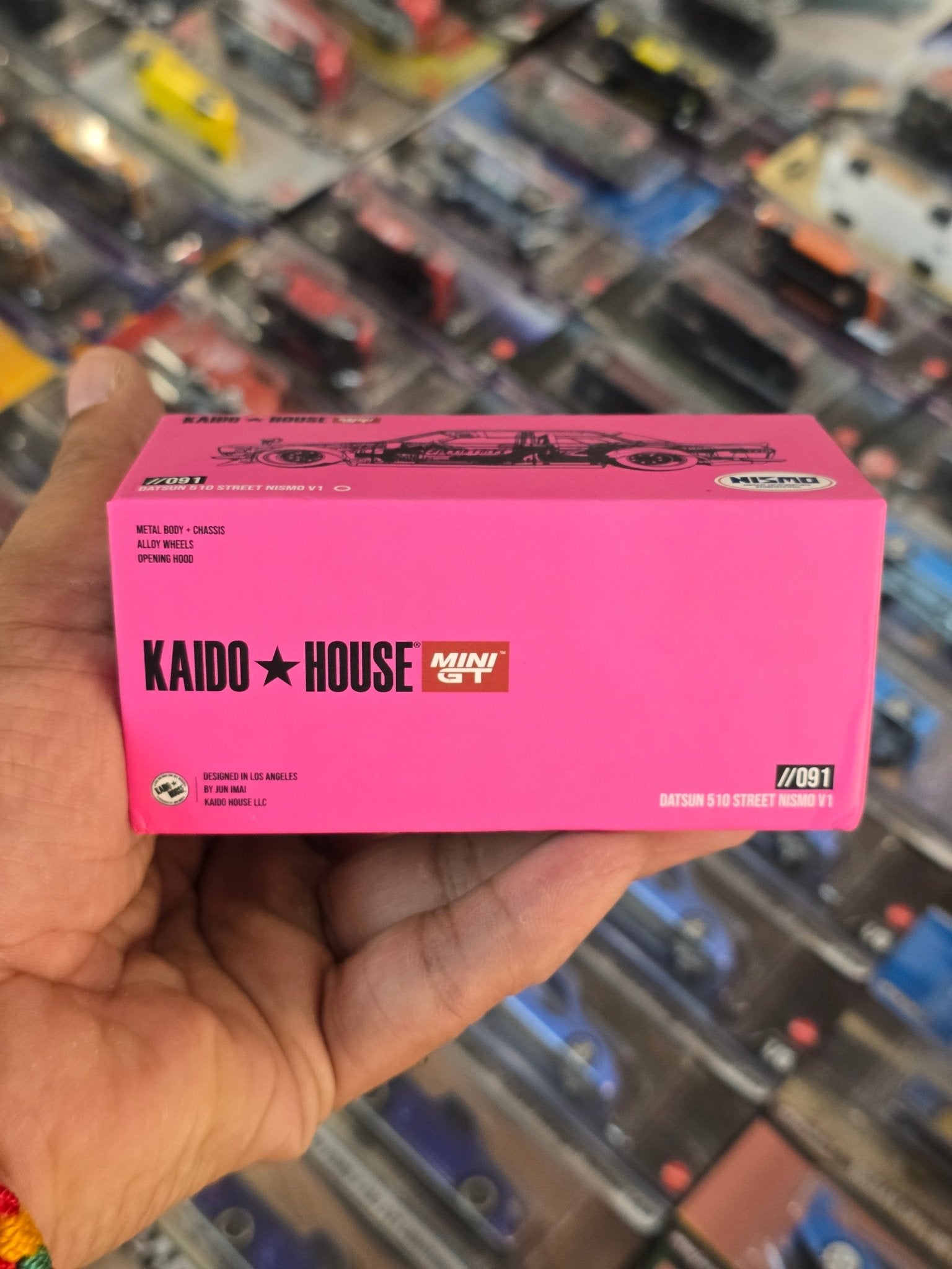 Mini GT Datsun Street 510 NISMO V1 - Kaido House 091 - Open Box - Kinder Logs