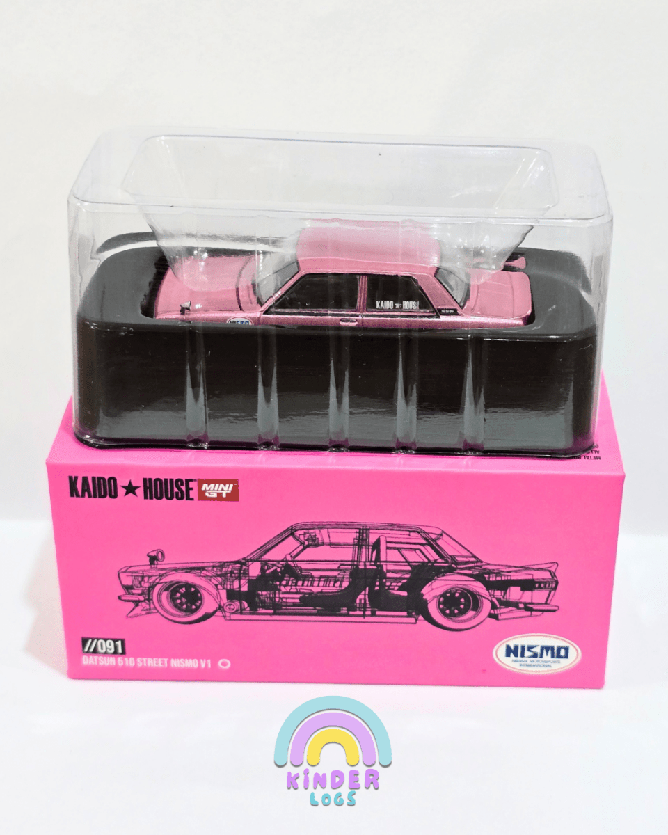 Mini GT Datsun Street 510 NISMO V1 - Kaido House 091 - Open Box - Kinder Logs