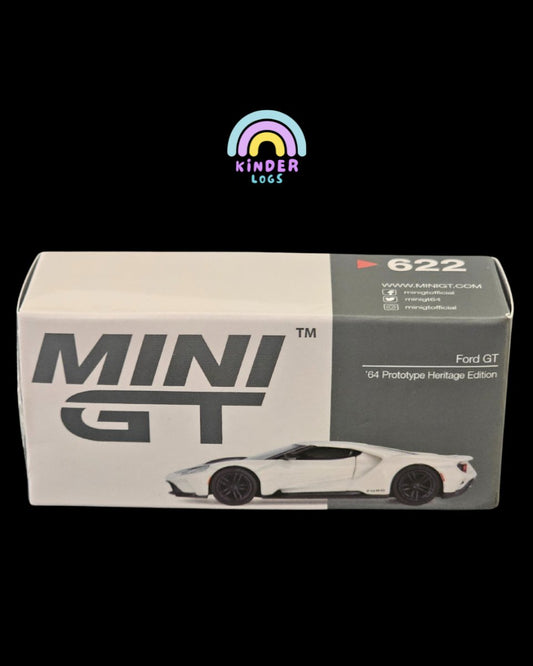 Mini GT Ford GT 1964 Prototype Heritage Edition - Kinder Logs