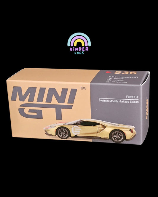Mini GT Ford GT Holman Moody Heritage Edition - Kinder Logs