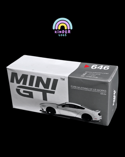 Mini GT Ford Mustang GT LB - Works (Open Box) - Kinder Logs