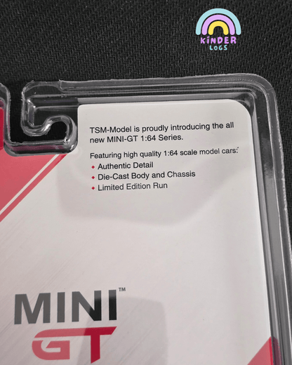 Mini GT Honda Civic Type R - Championship White (1st Mini GT Model) - Kinder Logs