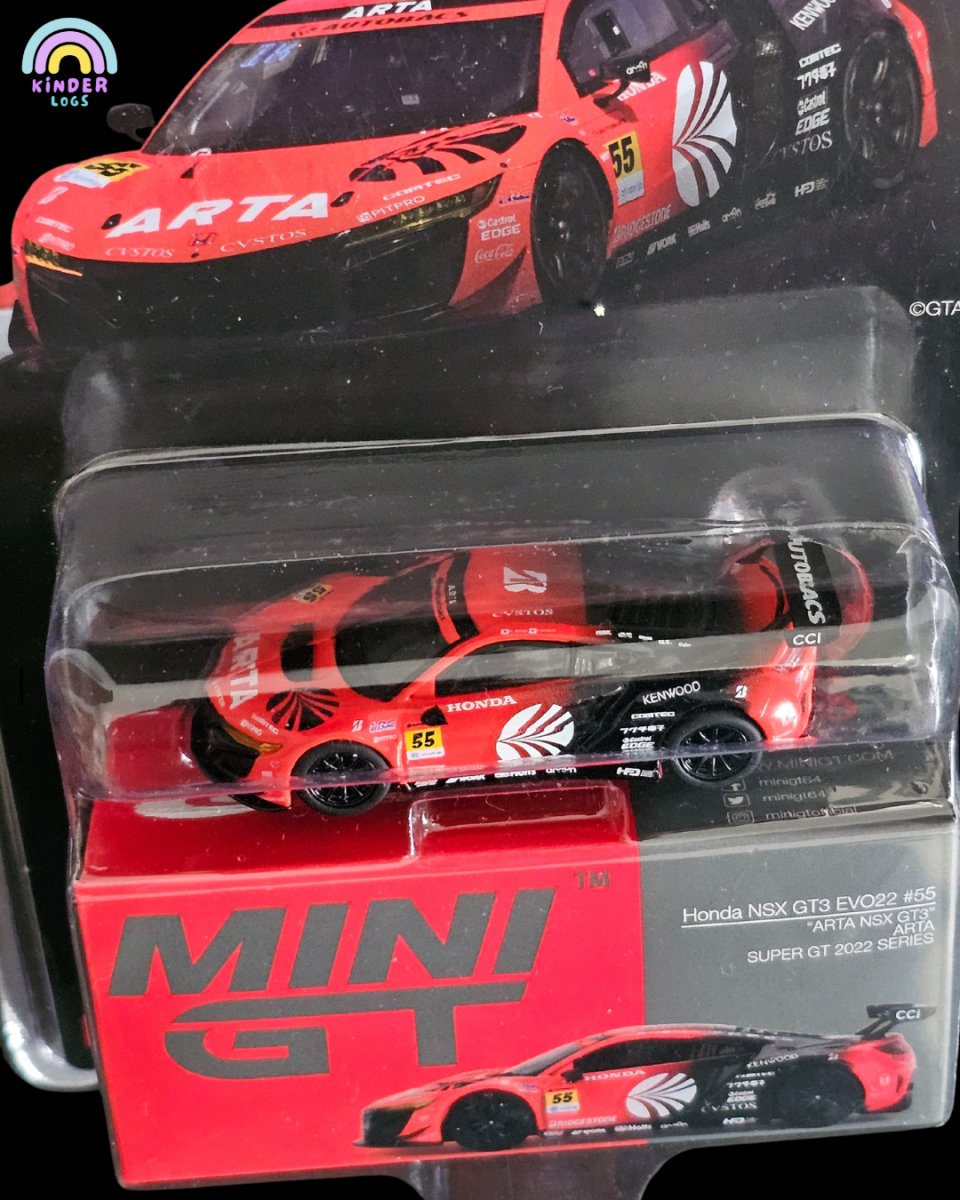 Mini GT Honda NSX GT3 EVO #55 - Kinder Logs