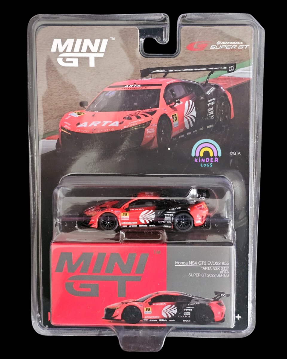 Mini GT Honda NSX GT3 EVO #55 - Kinder Logs