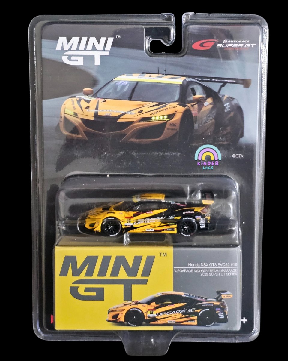 Mini GT Honda NSX GT3 EVO22 #18 (2023 Super GT Series) - Kinder Logs