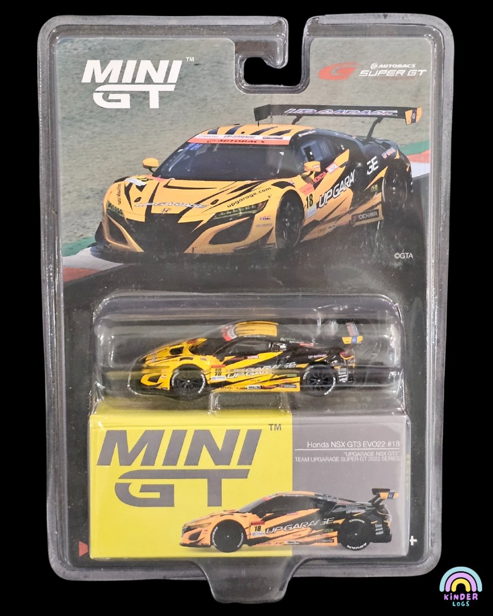 Mini GT Honda NSX GT3 EVO22 #18 (Upgarage) - Kinder Logs