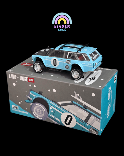 Mini GT Kaido Datsun 510 Wagon 4x4 - 092 (Open Box) - Kinder Logs