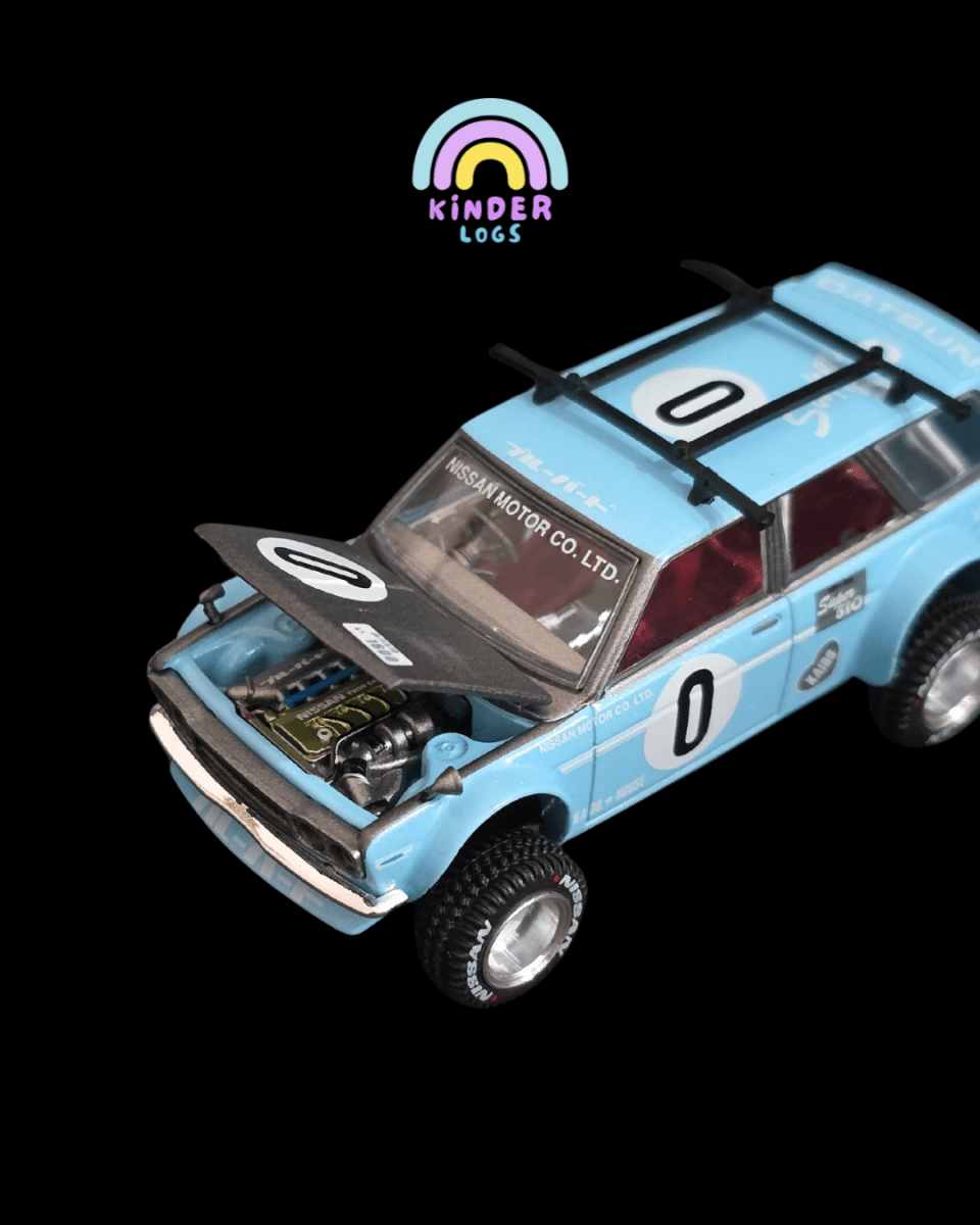 Mini GT Kaido Datsun 510 Wagon 4x4 - 092 (Open Box) - Kinder Logs