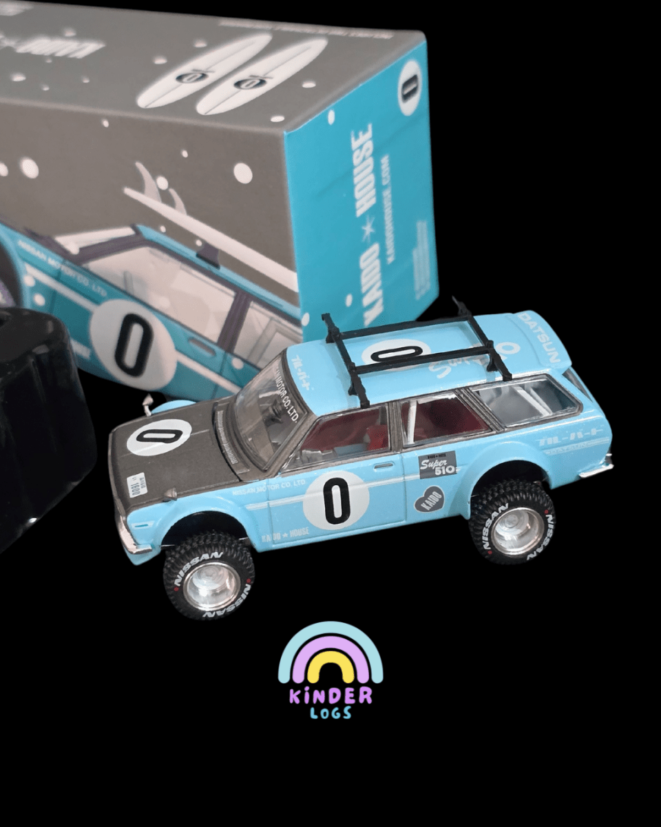 Mini GT Kaido Datsun 510 Wagon 4x4 - 092 (Open Box) - Kinder Logs