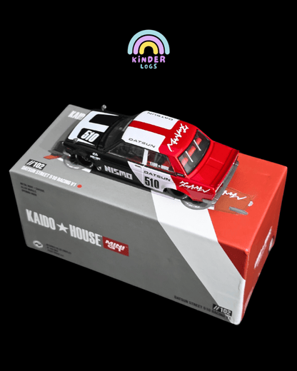 Mini GT Kaido Datsun Street 510 Racing V1 (Open Box) - Kinder Logs