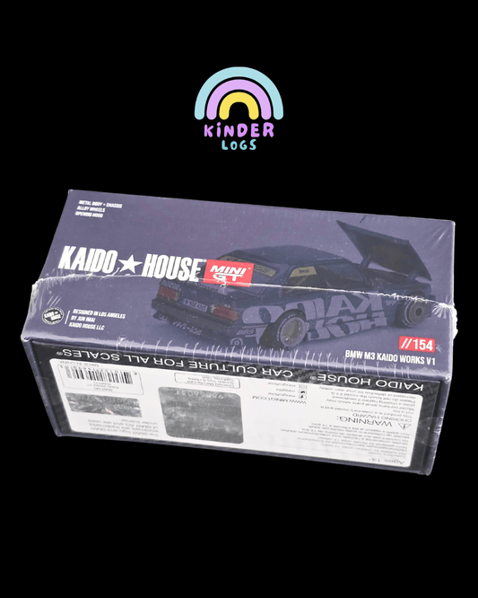 Mini GT Kaido House BMW M3 Kaido Works V1 154 (Sealed Pack) - Kinder Logs