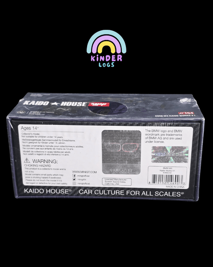 Mini GT Kaido House BMW M3 Kaido Works V1 154 (Sealed Pack) - Kinder Logs