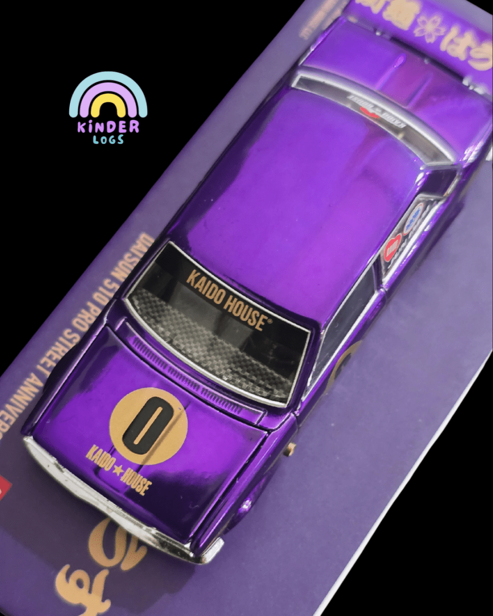 Mini GT Kaido House Datsun 510 Pro Street Anniversary Edition (Uncarded) - Kinder Logs