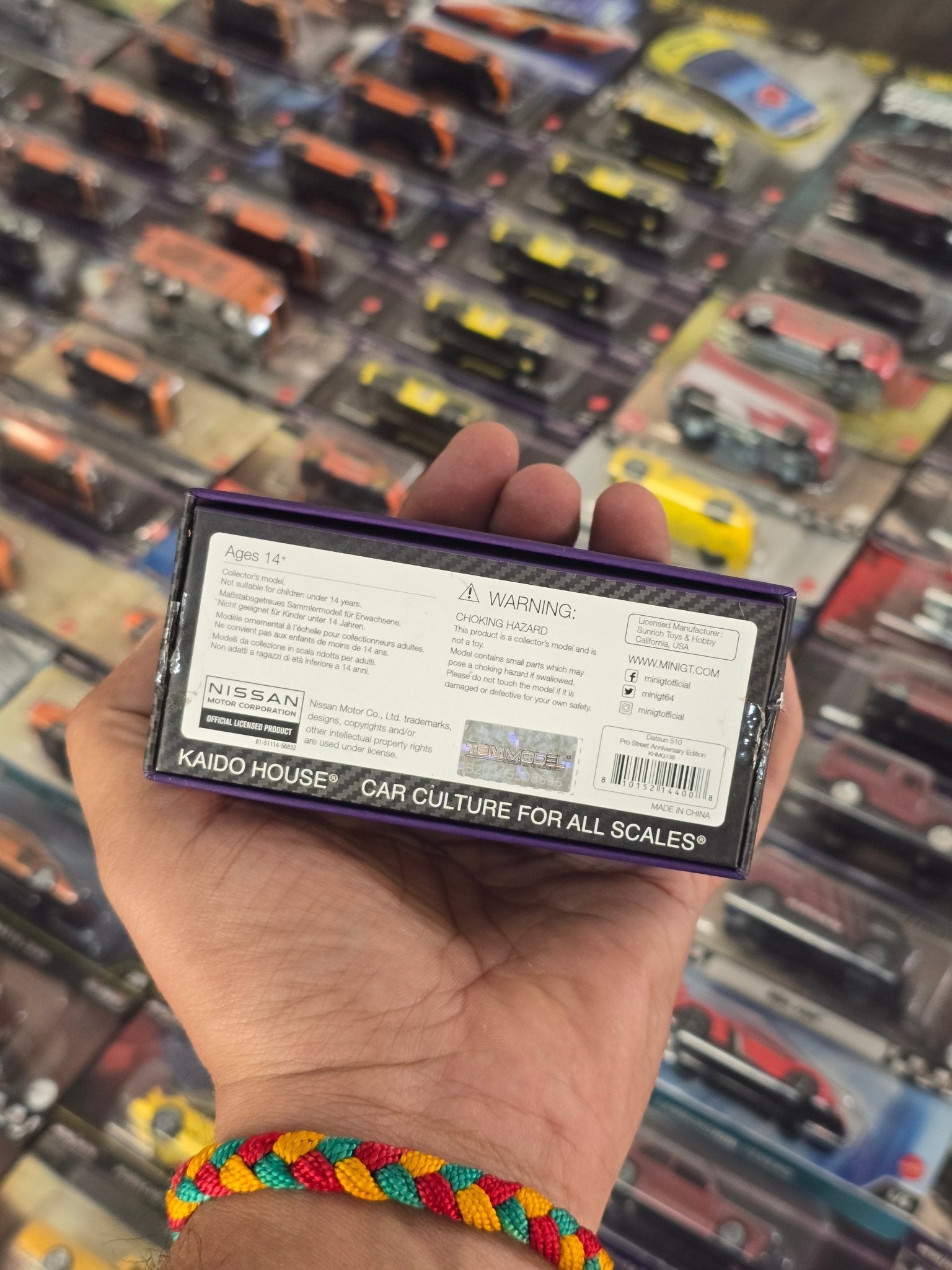 Mini GT Kaido House Datsun 510 Pro Street Anniversary Edition (Uncarded) - Kinder Logs
