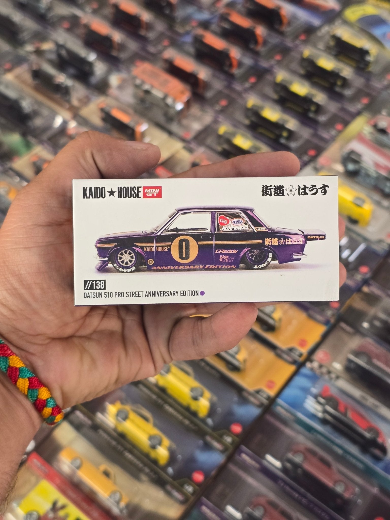 Mini GT Kaido House Datsun 510 Pro Street Anniversary Edition (Uncarded) - Kinder Logs