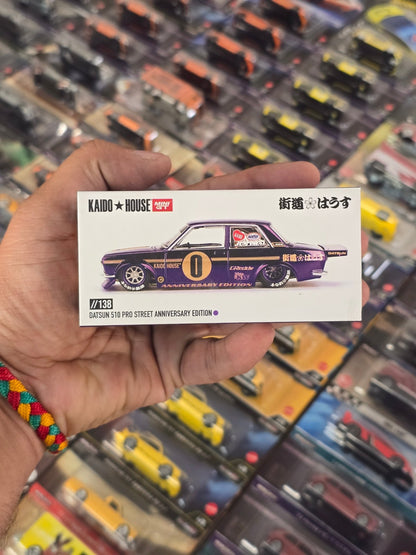 Mini GT Kaido House Datsun 510 Pro Street Anniversary Edition (Uncarded) - Kinder Logs