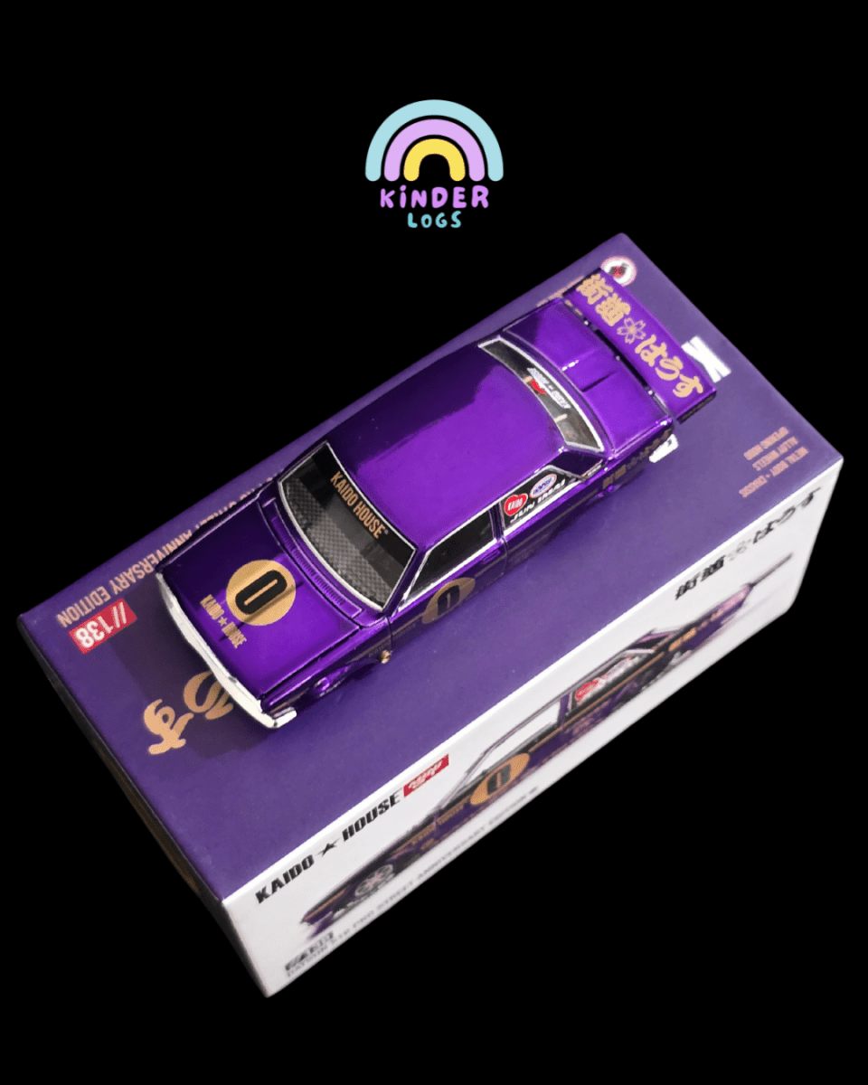 Mini GT Kaido House Datsun 510 Pro Street Anniversary Edition (Uncarded) - Kinder Logs
