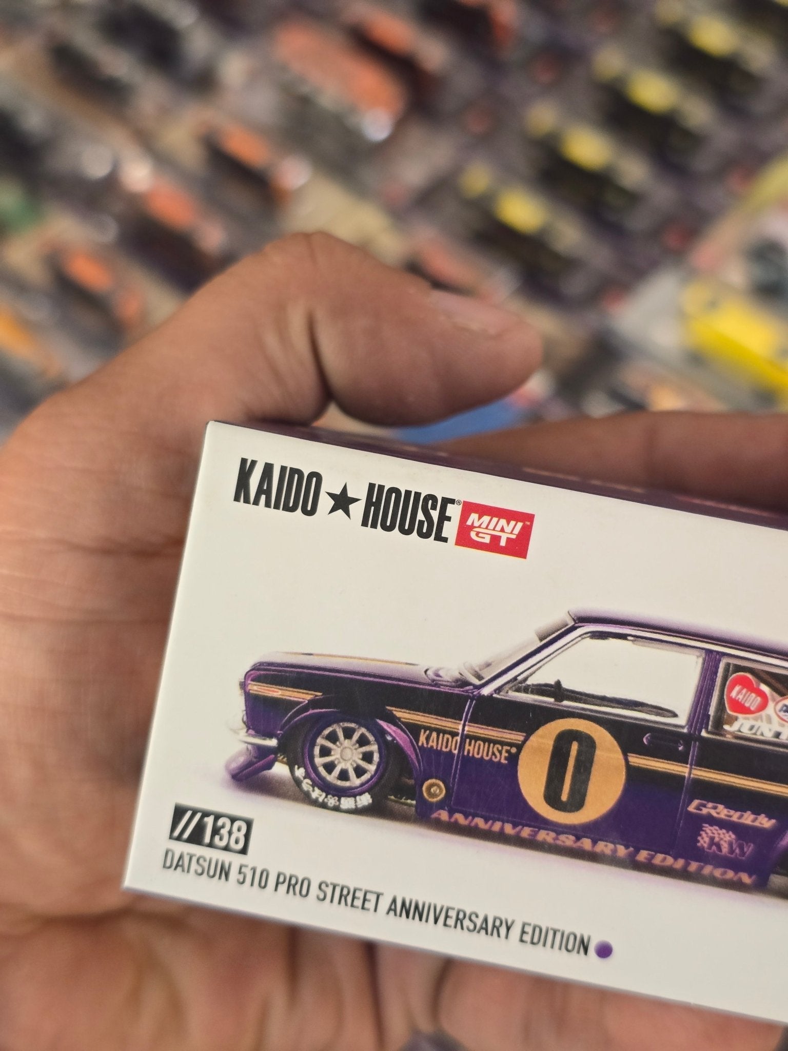 Mini GT Kaido House Datsun 510 Pro Street Anniversary Edition (Uncarded) - Kinder Logs
