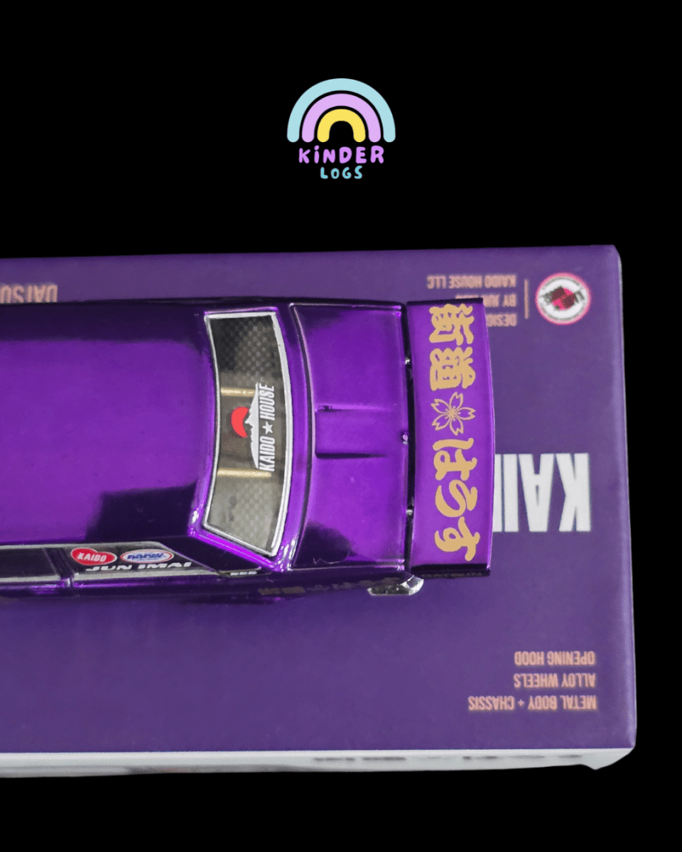 Mini GT Kaido House Datsun 510 Pro Street Anniversary Edition (Uncarded) - Kinder Logs