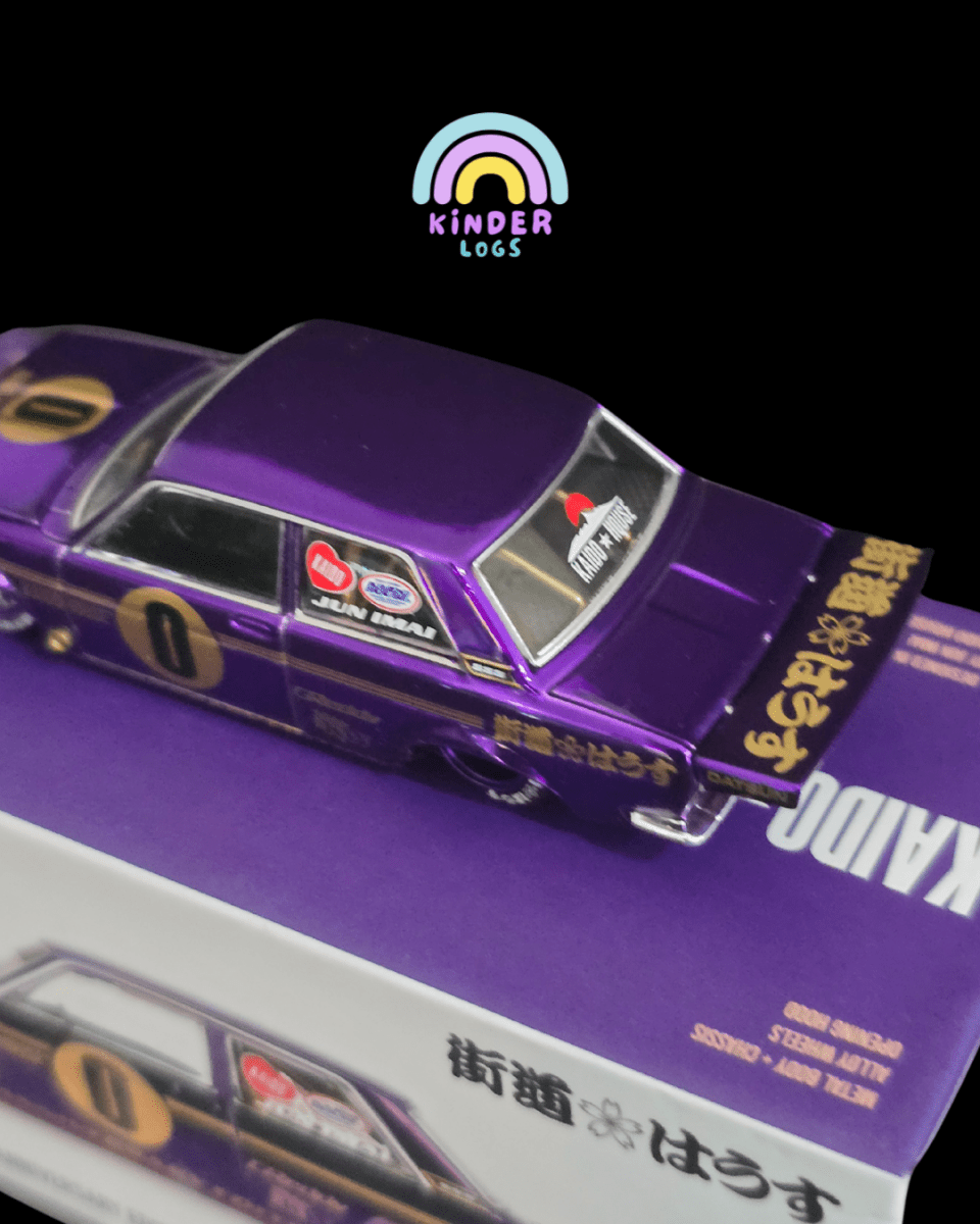 Mini GT Kaido House Datsun 510 Pro Street Anniversary Edition (Uncarded) - Kinder Logs