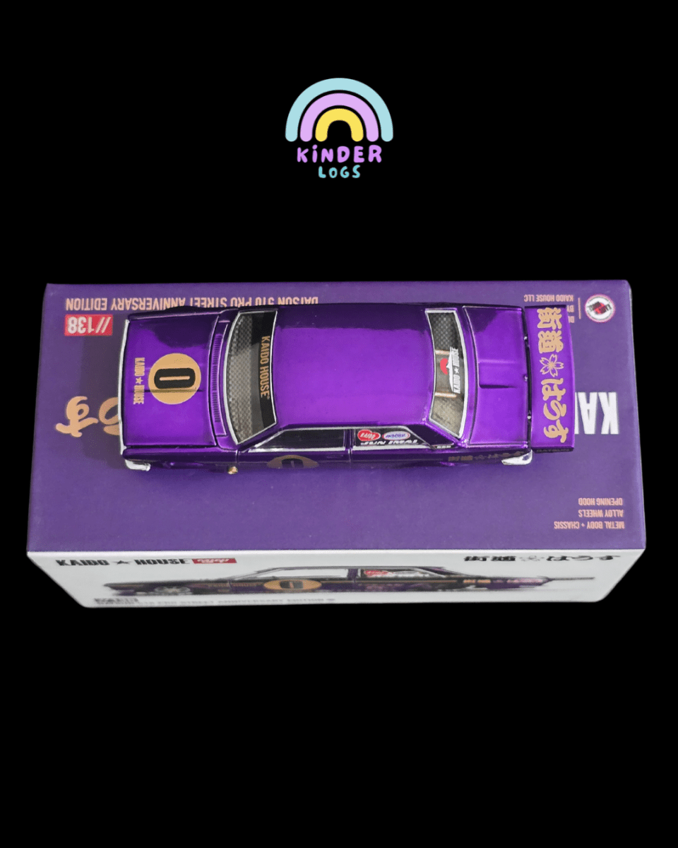 Mini GT Kaido House Datsun 510 Pro Street Anniversary Edition (Uncarded) - Kinder Logs