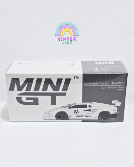 Mini GT Lamborghini Countach LB - Works (2024 Tokyo Auto Salon) - Kinder Logs
