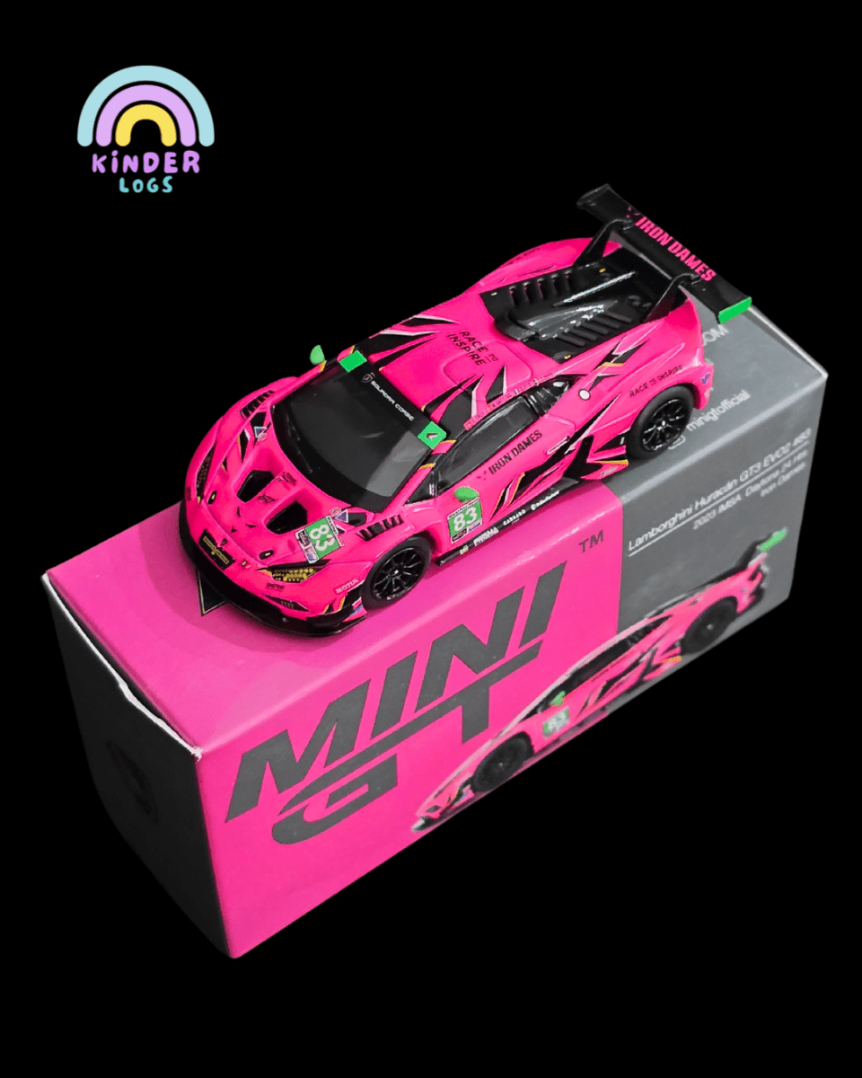 Mini GT Lamborghini Huracán GT3 EVO2 #83 (Open Box) - Kinder Logs