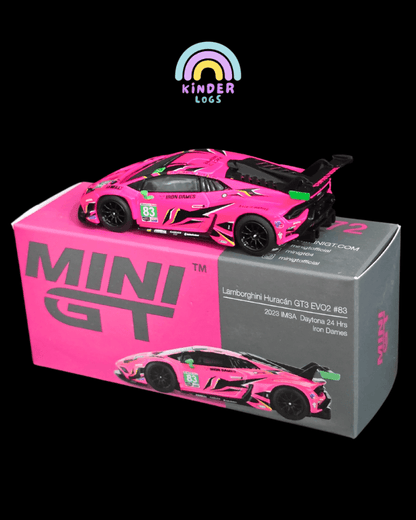 Mini GT Lamborghini Huracán GT3 EVO2 #83 (Open Box) - Kinder Logs