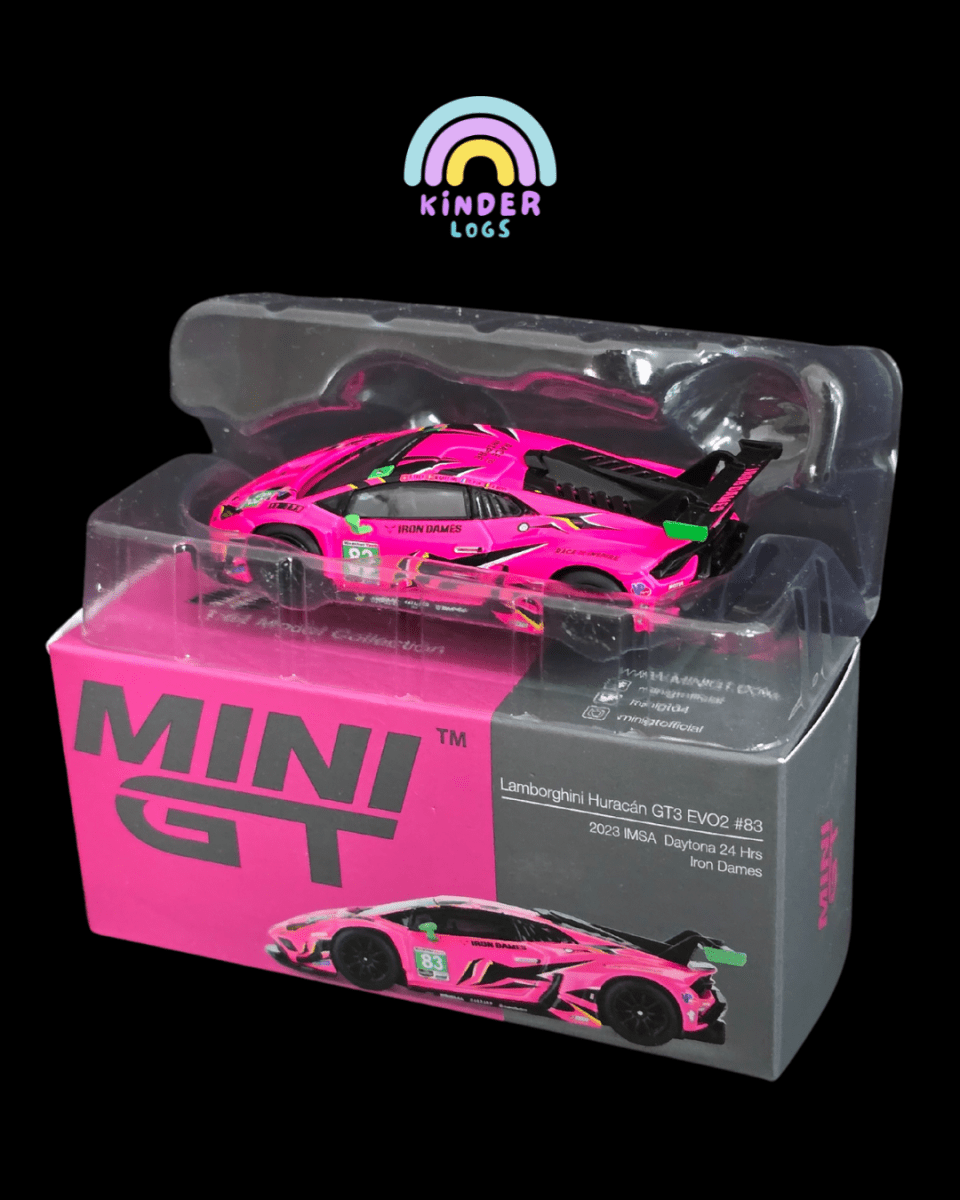 Mini GT Lamborghini Huracán GT3 EVO2 #83 (Open Box) - Kinder Logs