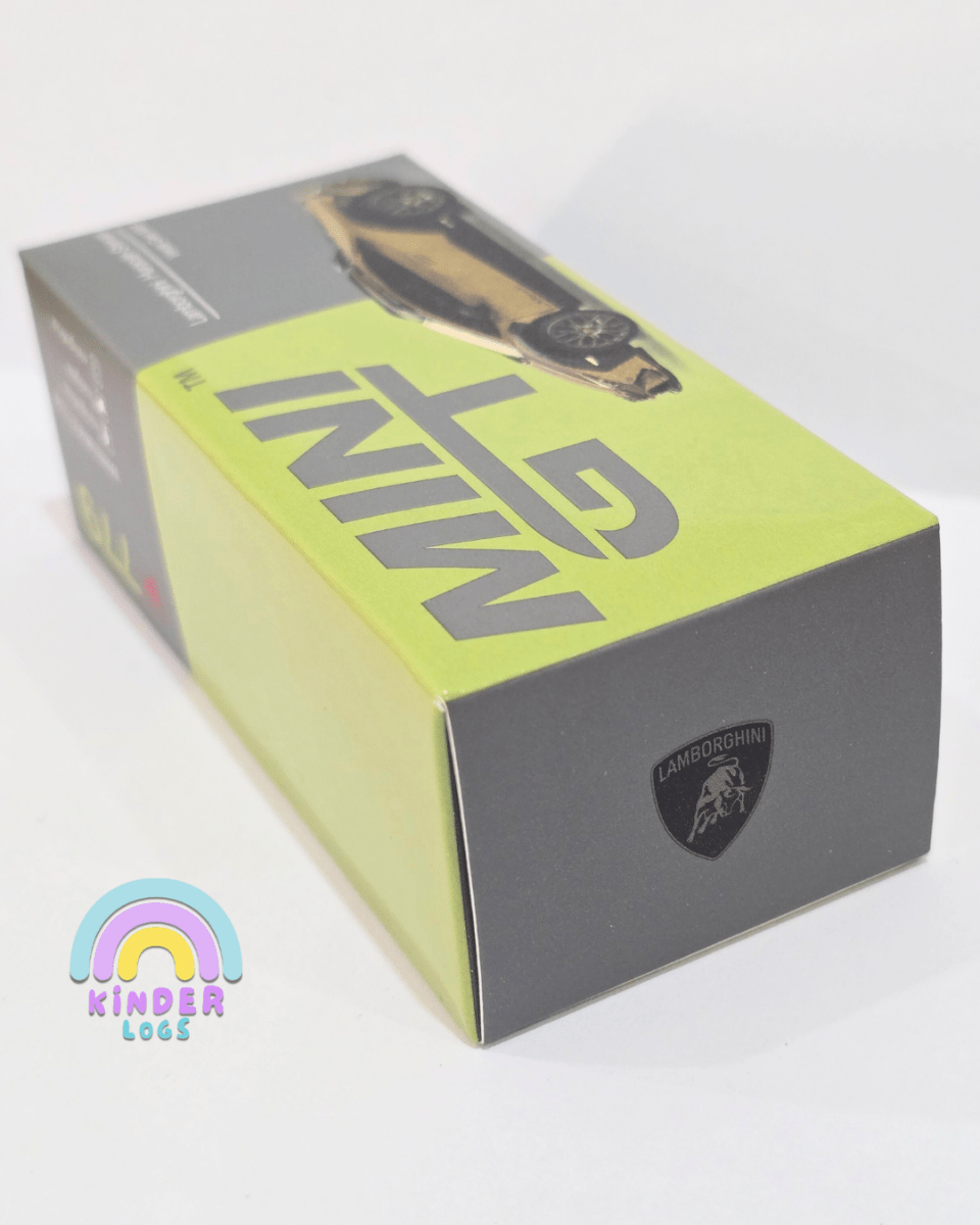 Mini GT Lamborghini Huracan Sterrato - Verde Gea Matt (Open Box) - Kinder Logs