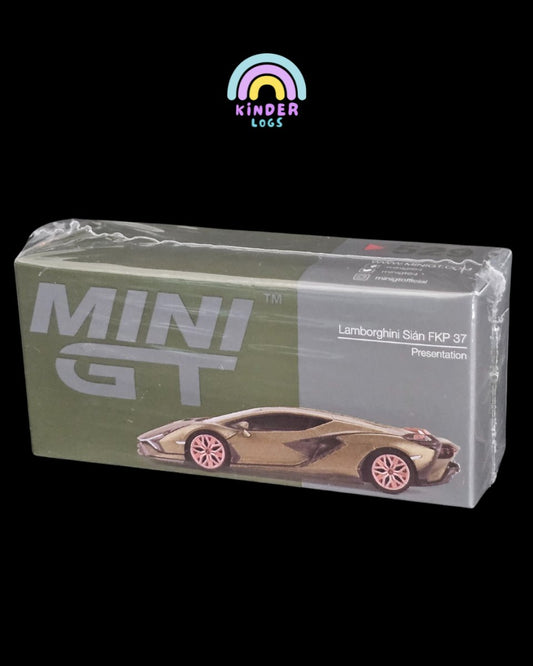 Mini GT Lamborghini Sian FKP 37 Presentation - Kinder Logs