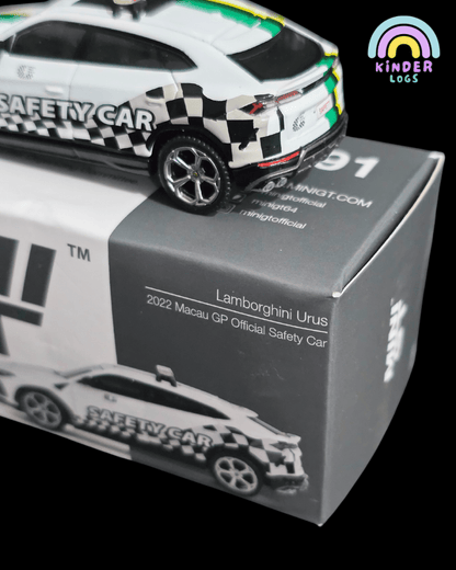 Mini GT Lamborghini Urus 2022 Macau GP Official Safety Car (Open Box) - Kinder Logs