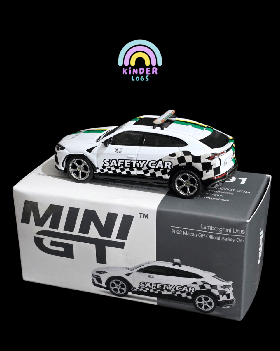 Mini GT Lamborghini Urus 2022 Macau GP Official Safety Car (Open Box) - Kinder Logs